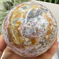 Ocean Sea Jasper Sphere Crystal Ball 754g 83mm Diameter