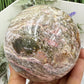 Ocean Sea Jasper Sphere Crystal Ball 1042g 92mm Diameter