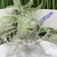 Prehnite with Epidote Sphere Healing Crystal Ball 267g 56mm