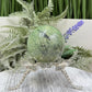 Prehnite with Epidote Sphere Healing Crystal Ball 262g 56mm
