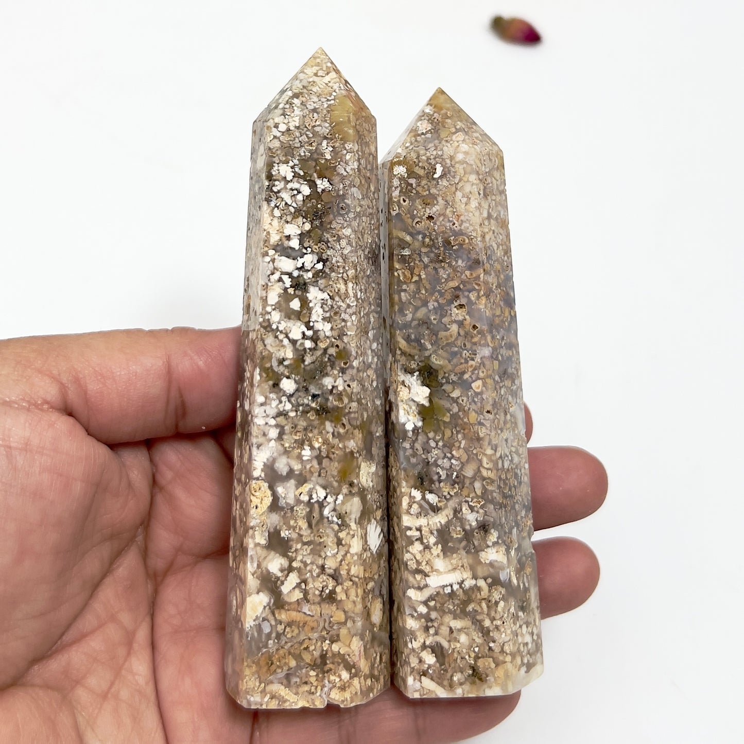 Snowflake Agate Points Towers Crystal Generators YOU CHOOSE