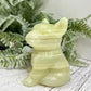 Afghan Jade Serpentine French Bull Dog Puppy Animal Crystal Carving 256g