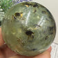 Prehnite with Epidote Sphere Healing Crystal Ball 245g 54mm