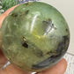 Prehnite with Epidote Sphere Healing Crystal Ball 245g 54mm