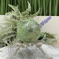 Prehnite with Epidote Sphere Healing Crystal Ball 262g 56mm