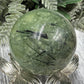 Prehnite with Epidote Sphere Healing Crystal Ball 262g 56mm