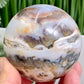 Ocean Sea Jasper Sphere Healing Crystal Ball 426g 67mm