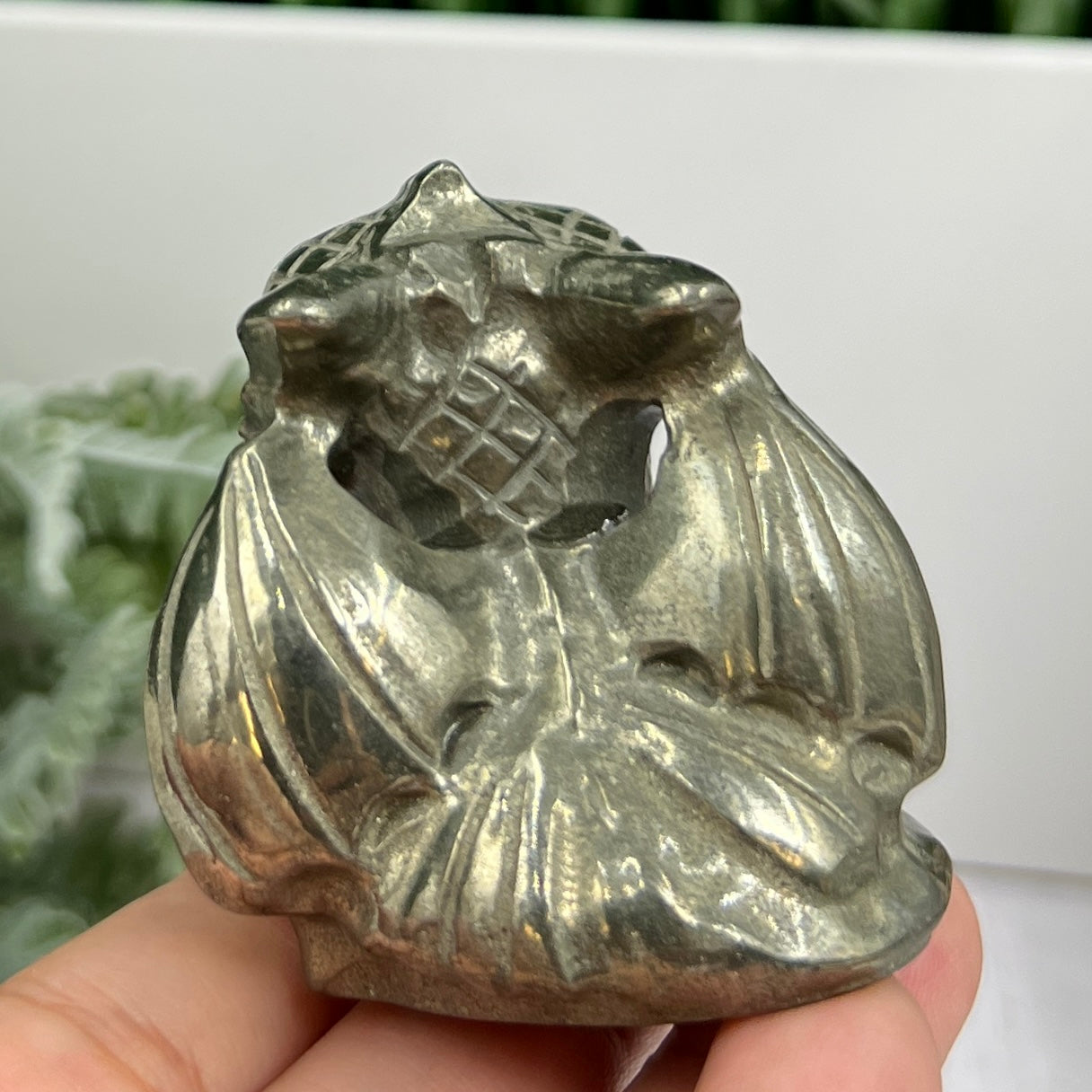 Pyrite Fools Gold Toothless Pokemon Crystal Carving 182g