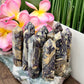 Purple Brecciated Jasper Points Towers Crystal Generators YOU CHOOSE