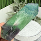 Snowflake Feather Fluorite Tower Healing Crystal Generator 195g 104mm