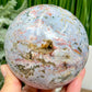 Ocean Sea Jasper Sphere Large Crystal Ball 1115g 94mm