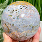 Ocean Sea Jasper Sphere Large Crystal Ball 1115g 94mm