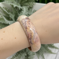 Ocean Sea Jasper Gemstone Bangle Wearable Crystal Jewellery 64mm Diameter