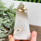 Agate Tower Point Druzy Healing Crystal Generator  188g 98mm