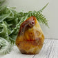 Carnelian Flame Stone of Endurance Motivation Healing Crystal Carving 176g