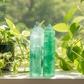 Green Fluorite Points Towers Translucent Crystal Generators YOU CHOOSE