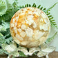 Flower Agate Sphere Healing Crystal Ball 234g 56mm