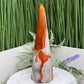 Sardonyx Red Onyx Quartz Tower Healing Crystal Generator 287g 165mm