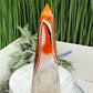 Sardonyx Red Onyx Quartz Tower Healing Crystal Generator 287g 165mm
