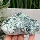 Tree Agate Heart Large Healing Crystal Carving 472g