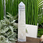 Blue Agate Quartz Tower Large Crystal Generator 1431g 276mm