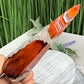 Sardonyx Red Onyx Quartz Tower Healing Crystal Generator 226g 148mm