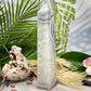 Blue Agate Quartz Tower Large Crystal Generator 1431g 276mm