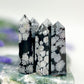 Snowflake Obsidian Points Towers Crystal Generators YOU CHOOSE