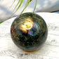 Large Sphere Crystal Ball Labradorite 1048g 90mm