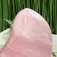 Rose Quartz Flame Free Form Healing Crystal 349g