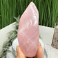 Rose Quartz Flame Free Form Healing Crystal 278g