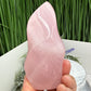 Rose Quartz Flame Free Form Healing Crystal 278g