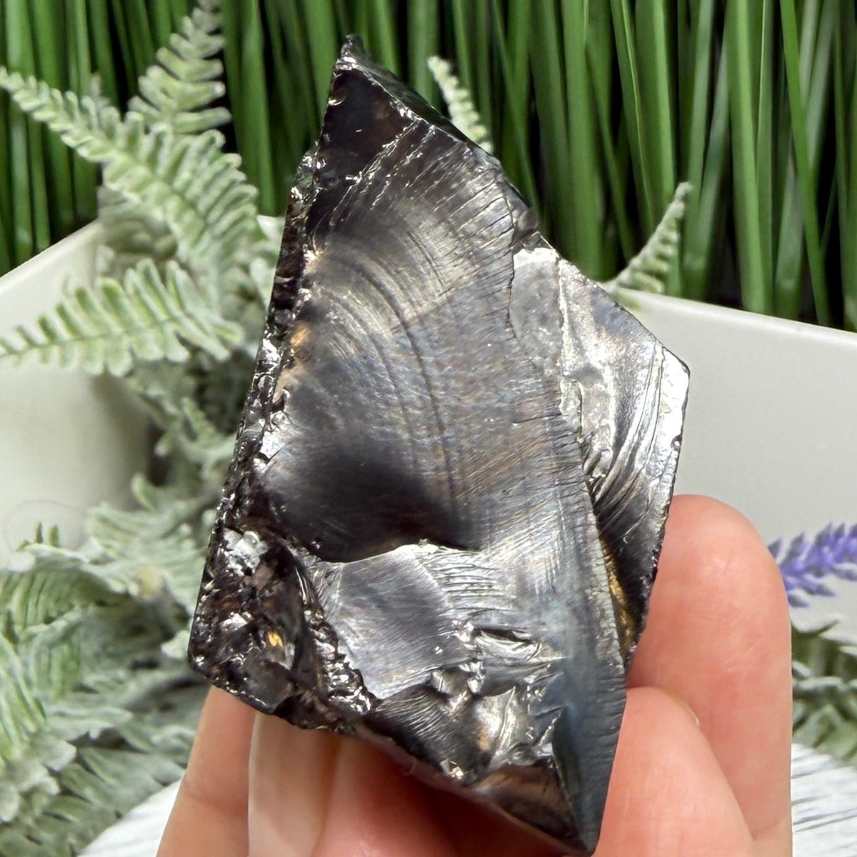 Elite Noble Shungite Raw Chunks Crystal Specimen EMF Protection 50g