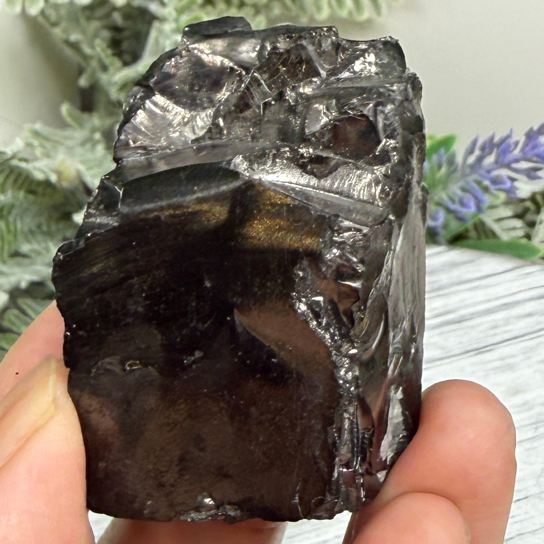 Elite Noble Shungite Raw Chunks Crystal Specimen EMF Protection 44g