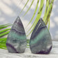 Fluorite Flames Free Form Crystals Carving YOU CHOOSE