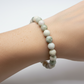 White Green Purple Jade Crystals Bracelets Wearable Gemstones Elastic 8mm Beads 15cm