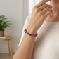 Phosphosiderite Purple Chips Crystals Bracelets Wearable Gemstones Elastic 16cm