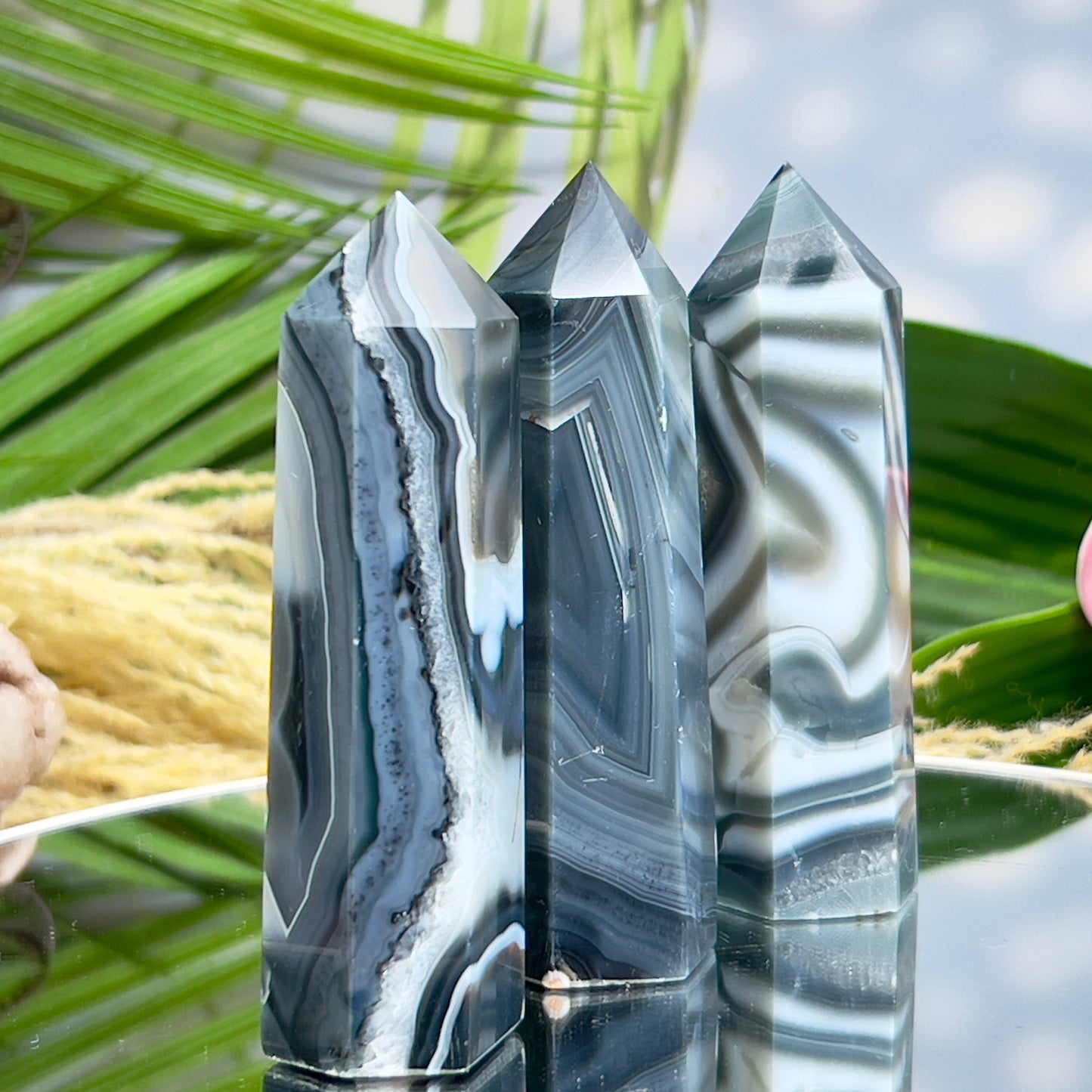 Agate Points Towers Towers Crystal Generator YOU CHOOSE