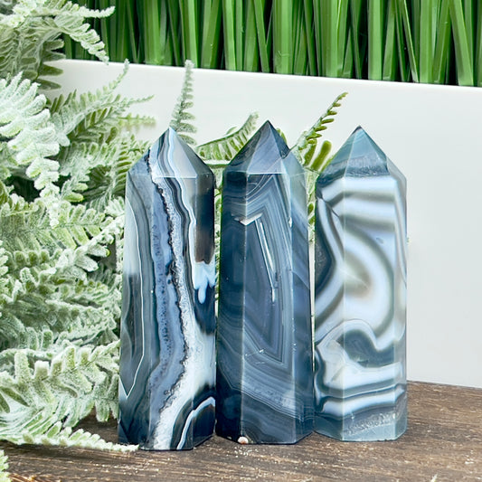 Agate Points Towers Towers Crystal Generator YOU CHOOSE