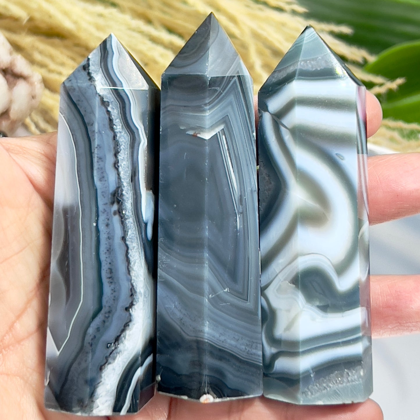 Agate Points Towers Towers Crystal Generator YOU CHOOSE