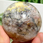 Mosaic Chalcedony Quartz Sphere RARE Healing Crystal Ball 258g 58mm Diameter