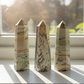 Dendritic Jasper Points Towers Crystal Generators YOU CHOOSE