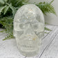 Clear Quartz Golden Healer Dendrites Skull High Quality Crystal Carving 900g