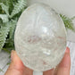 Clear Quartz Golden Healer Dendrites Skull High Quality Crystal Carving 900g