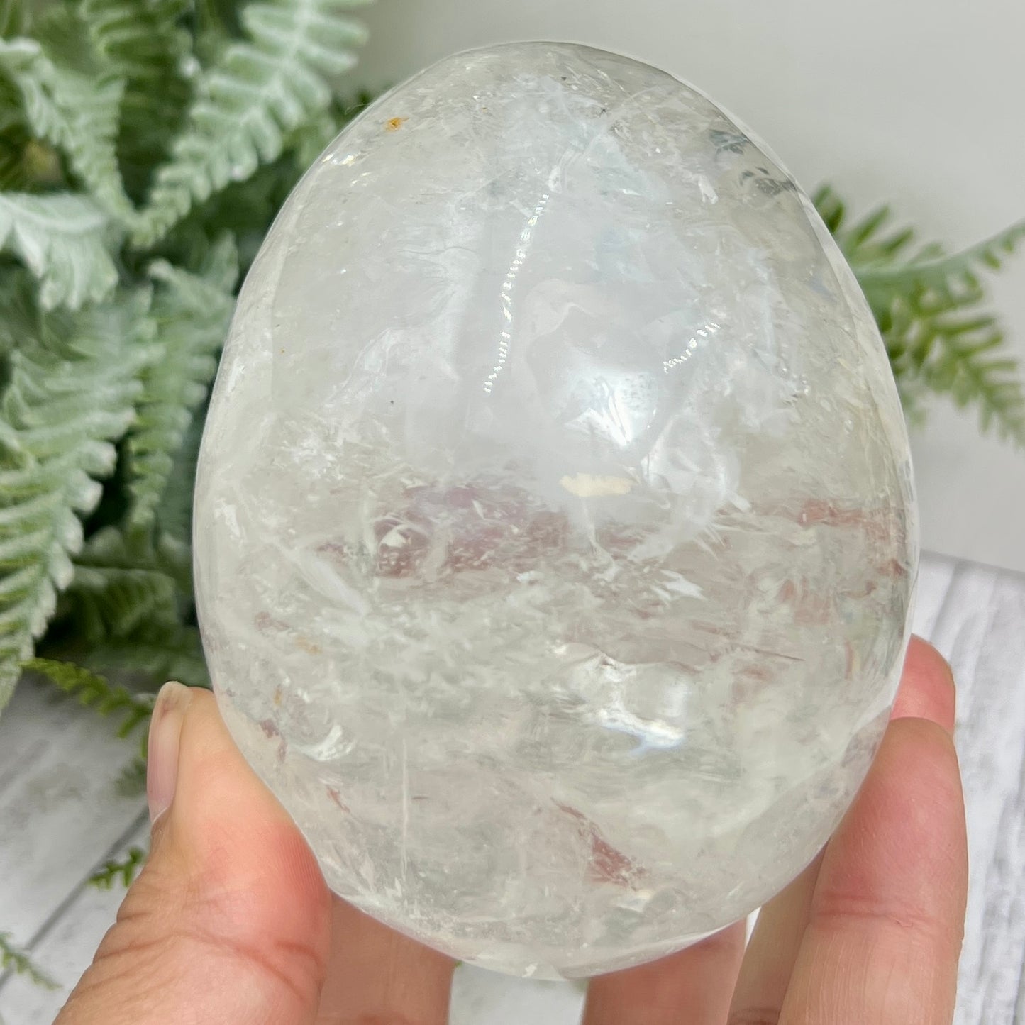 Clear Quartz Golden Healer Dendrites Skull High Quality Crystal Carving 900g