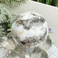 Natrolite with Brown Astrophyllite Gemstone RARE Crystal Ball 161g 49mm
