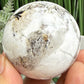 Natrolite with Brown Astrophyllite Gemstone RARE Crystal Ball 161g 49mm