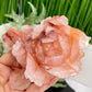 Hematoid Ferruginous Fire Quartz Flower Healing Crystal Carving 398g