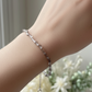 Herkimer Diamond Quartz Crystals Bracelets Wearable Gemstones Elastic