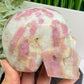 Pink Tourmaline in Feldspar Skull High Quality Healing Crystal Carving 1186g